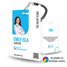 Load image into Gallery viewer, Abstract Photo Color ID Badge (BACKUP) - BadgeSmith