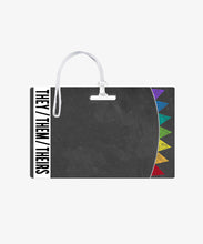 Load image into Gallery viewer, Banner Pronouns Badge Buddy - BadgeSmith