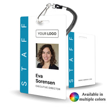 Load image into Gallery viewer, Administration Staff Photo ID Badge for Non-Profit Custom - BadgeSmith