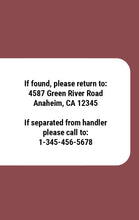 Load image into Gallery viewer, Service Dog Official Badge - Certified Identification for Assistance Animals - BadgeSmith