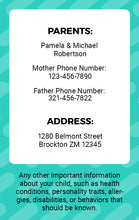 Load image into Gallery viewer, Lost Child Badge - Child Safety ID - BadgeSmith