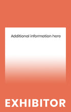 Load image into Gallery viewer, Exhibitor ID Badge - Custom Design - BadgeSmith