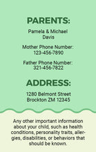 Load image into Gallery viewer, Child ID Badge - Personalized Safety Identification - BadgeSmith