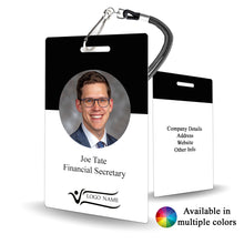 Load image into Gallery viewer, Customizable Budgeting and Financial Planning Staff Badge for Church - BadgeSmith