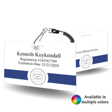 Load image into Gallery viewer, Notary Name Badge ID Card - BadgeSmith
