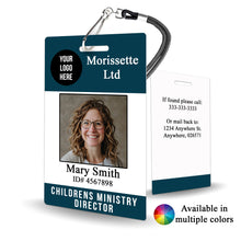 Load image into Gallery viewer, Education Management Staff Badge for Church Custom - BadgeSmith