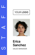 Load image into Gallery viewer, Staff Photo ID Badge - Personalized Design - BadgeSmith