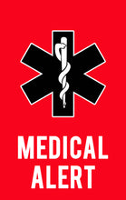 Load image into Gallery viewer, General Medical Alert ID Card - Personalized Medical Information Card - BadgeSmith