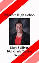 Load image into Gallery viewer, High School Teacher Badge - Educator Identification - BadgeSmith