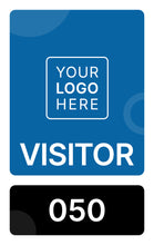 Load image into Gallery viewer, Corporate Visitor Badge - Customizable Event Entry Pass - BadgeSmith