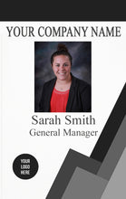 Load image into Gallery viewer, Corporate Employee ID Badge - Customizable Staff ID Card - BadgeSmith