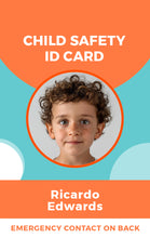Load image into Gallery viewer, Child ID Badge - Personalized Safety ID - BadgeSmith