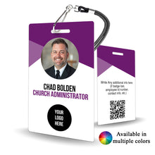 Load image into Gallery viewer, Administrative Staff Badge for Church - BadgeSmith