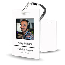 Load image into Gallery viewer, IT Technician Staff Badge for Tech Custom - BadgeSmith