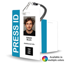 Load image into Gallery viewer, Journalism Staff Badge for Media and Broadcasting Custom - BadgeSmith