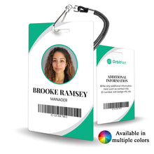 Load image into Gallery viewer, Modern Design Office ID Badge Custom - BadgeSmith