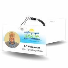 Load image into Gallery viewer, Bay Community Support Services Horizontal - BadgeSmith