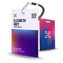 Load image into Gallery viewer, Tech Company ID Badge - Innovative Staff Identification - BadgeSmith