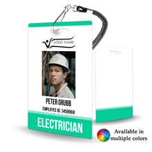 Load image into Gallery viewer, Nice Maintenance Services Staff Badge for Construction and Trade Workers Custom - BadgeSmith