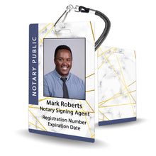 Load image into Gallery viewer, Notary Badge - Professional ID - BadgeSmith