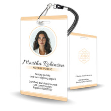 Load image into Gallery viewer, Notary ID Badge - Professional Identification - BadgeSmith
