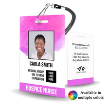 Load image into Gallery viewer, Nurse ID Badge for Hospital - BadgeSmith