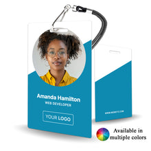 Load image into Gallery viewer, Simple IT Production Staff Badge for Tech Custom - BadgeSmith