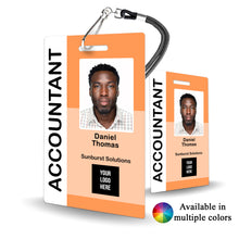 Load image into Gallery viewer, Staff Badge with Headshot - Multi-Job ID Card - BadgeSmith