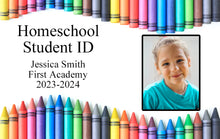 Load image into Gallery viewer, Homeschool Student ID Card - BadgeSmith