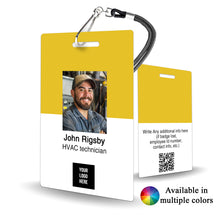 Load image into Gallery viewer, Technician Staff Badge for Construction and Trade Workers Custom - BadgeSmith