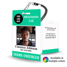 Load image into Gallery viewer, Technician Staff Badge for Media and Broadcasting Custom - BadgeSmith