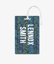 Load image into Gallery viewer, Chevron Luggage Tag - BadgeSmith