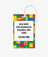 Load image into Gallery viewer, Lego Luggage Tag - BadgeSmith