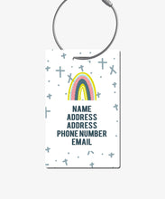 Load image into Gallery viewer, Rainbow Luggage Tag - BadgeSmith