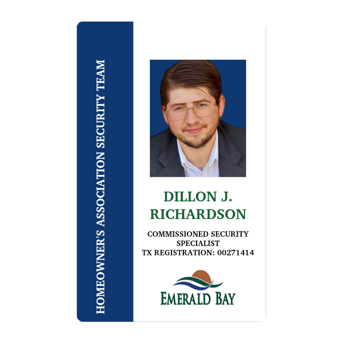 Custom Staff Badge with Photo - BadgeSmith