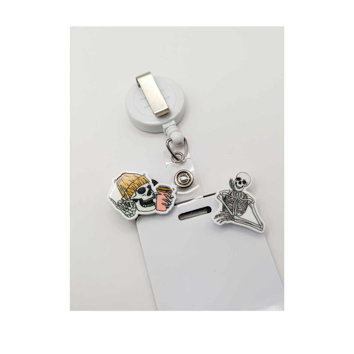 Badge Topper / CHARM COLLECTION - Skeletons - Charm Only / 3C4 - BadgeSmith