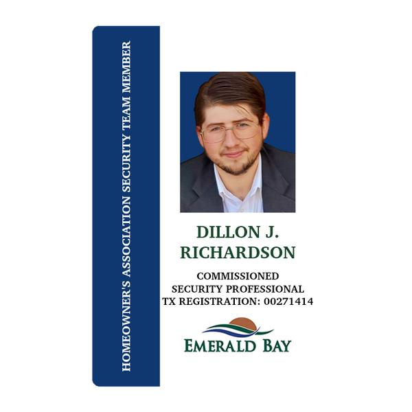 Custom Staff Badge with Photo - BadgeSmith