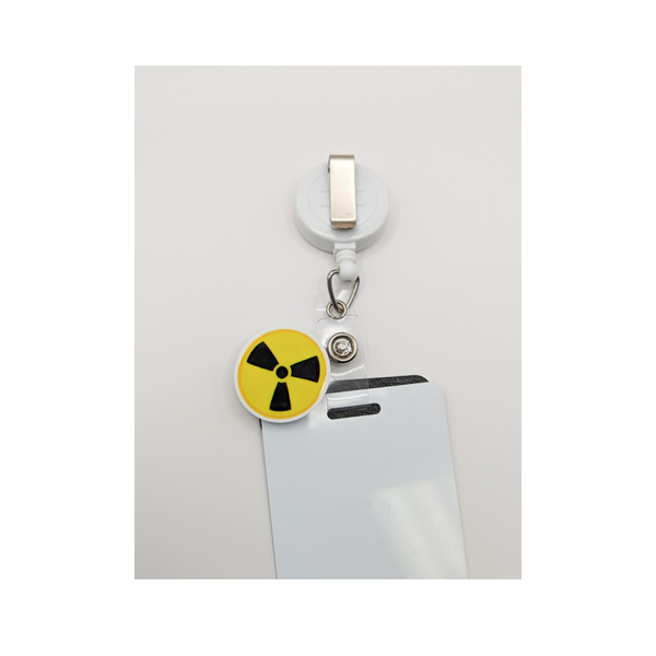 Badge Topper / CHARM COLLECTION -Radioactive - Charm Only / 3C36 - BadgeSmith