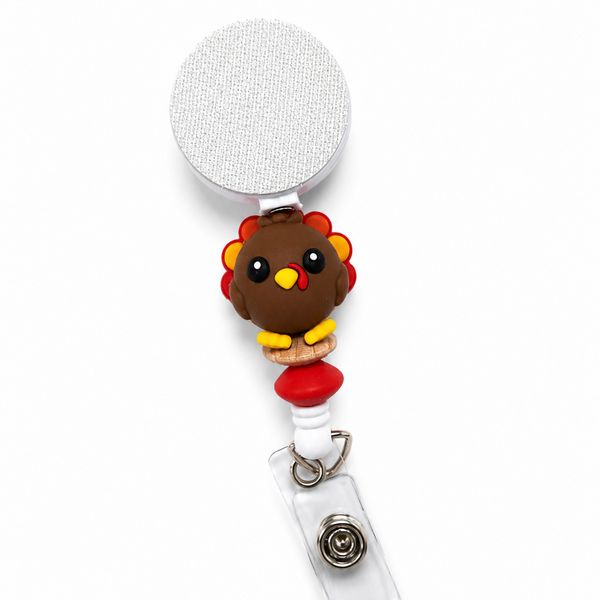 Turkey Interchangeable Badge Reel