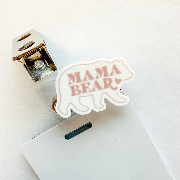 Badge Topper / CHARM COLLECTION - Mama Bear - Charm Only - BadgeSmith