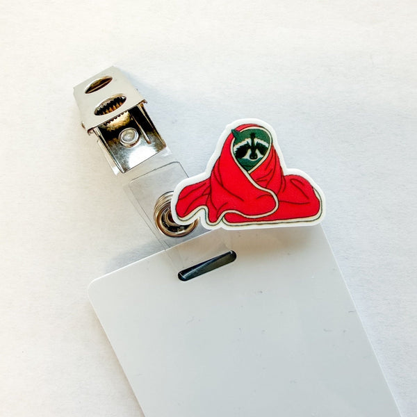 Badge Topper / CHARM COLLECTION - Raccoon - Charm Only - BadgeSmith