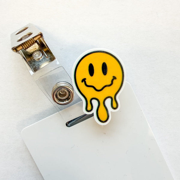 Badge Topper / CHARM COLLECTION - Smiley Face - Charm Only - BadgeSmith