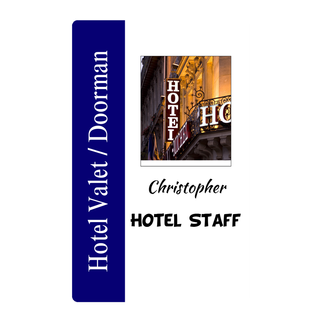 Custom Staff Badge with Photo - BadgeSmith