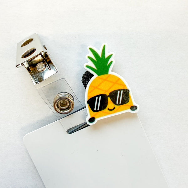Badge Topper / CHARM COLLECTION - Pineapple - Charm Only - BadgeSmith