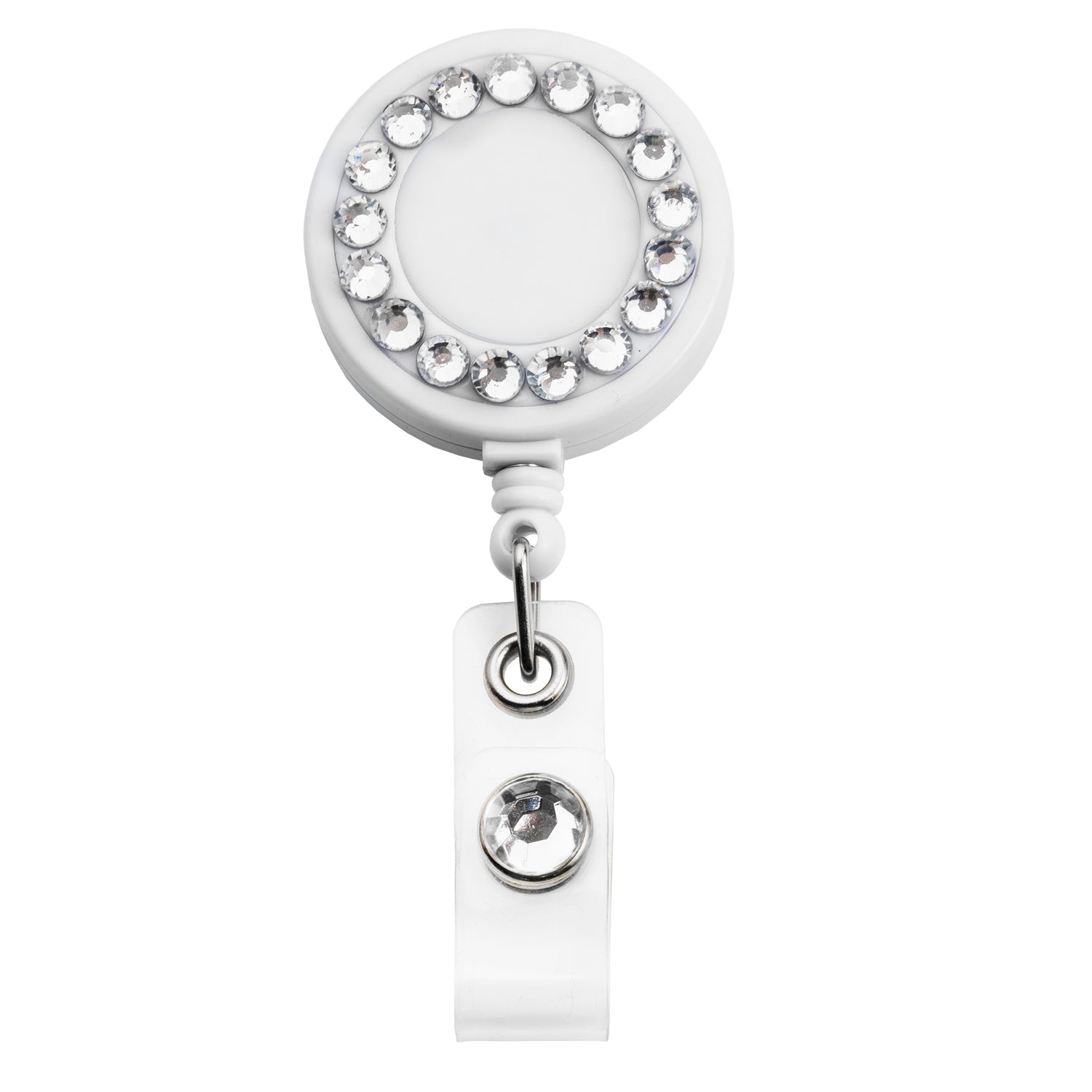 Rhinestone Badge Reel - BadgeSmith