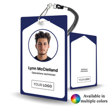 Load image into Gallery viewer, Custom Color ID Badge for Staff - BadgeSmith
