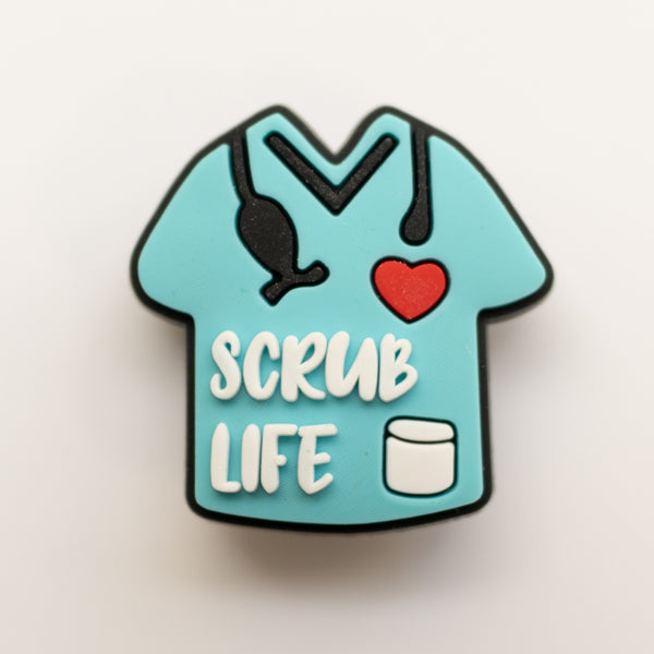 Scrub Life Badge Charm - BadgeSmith