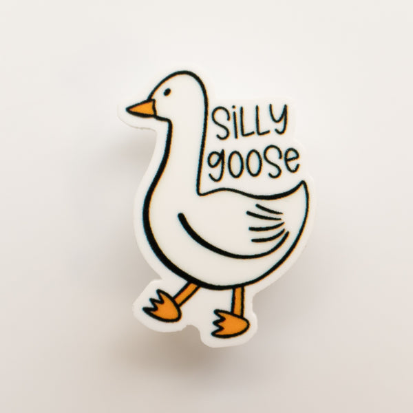 Silly Goose Badge Charm - BadgeSmith