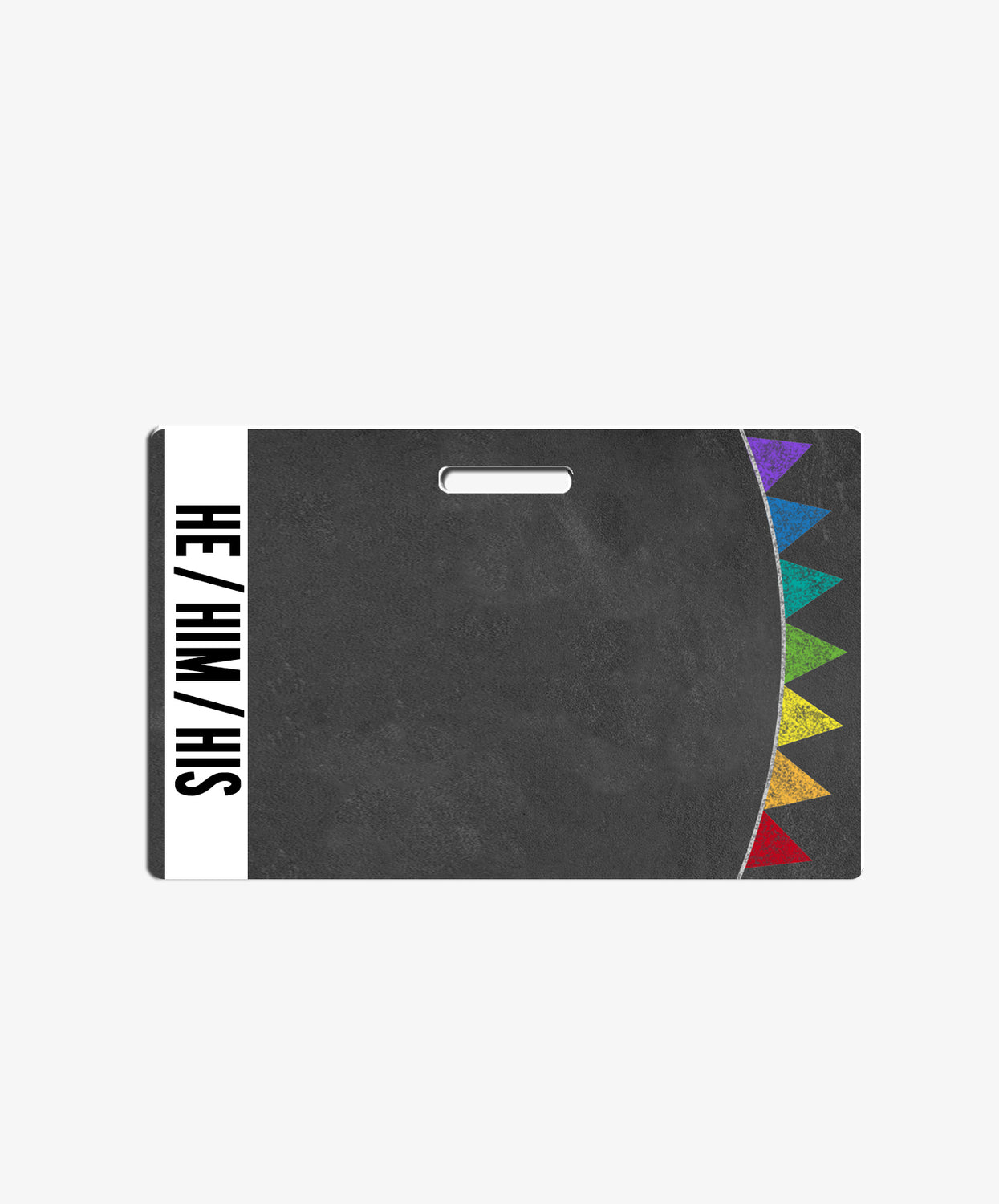 Banner Pronouns Badge Buddy - BadgeSmith