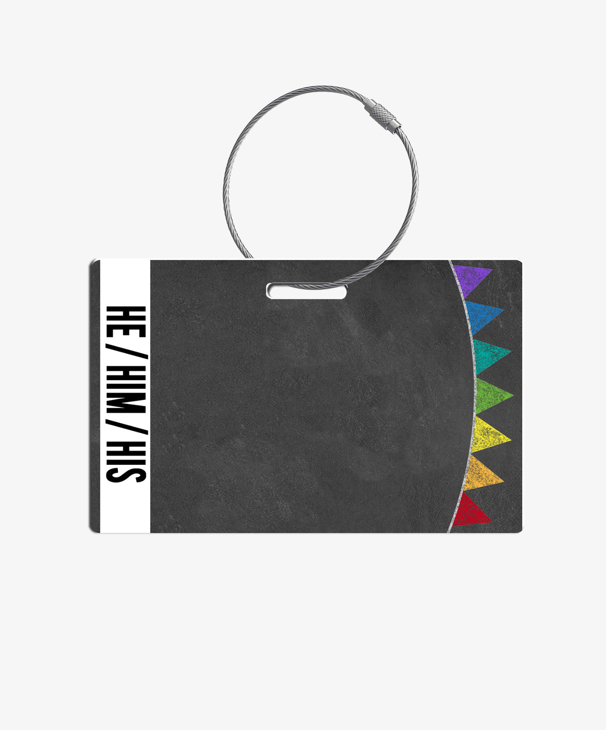 Banner Pronouns Badge Buddy - BadgeSmith